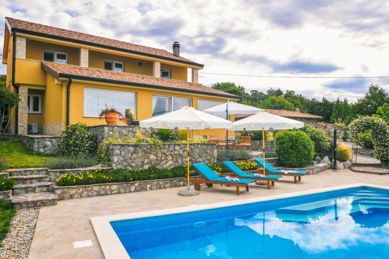 *****Pool House With Beautiful Seaview,Big Garden And Old Tavern***** Рієка Екстер'єр фото