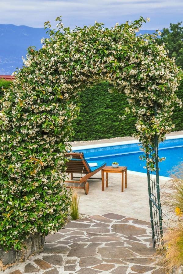*****Pool House With Beautiful Seaview,Big Garden And Old Tavern***** Рієка Екстер'єр фото