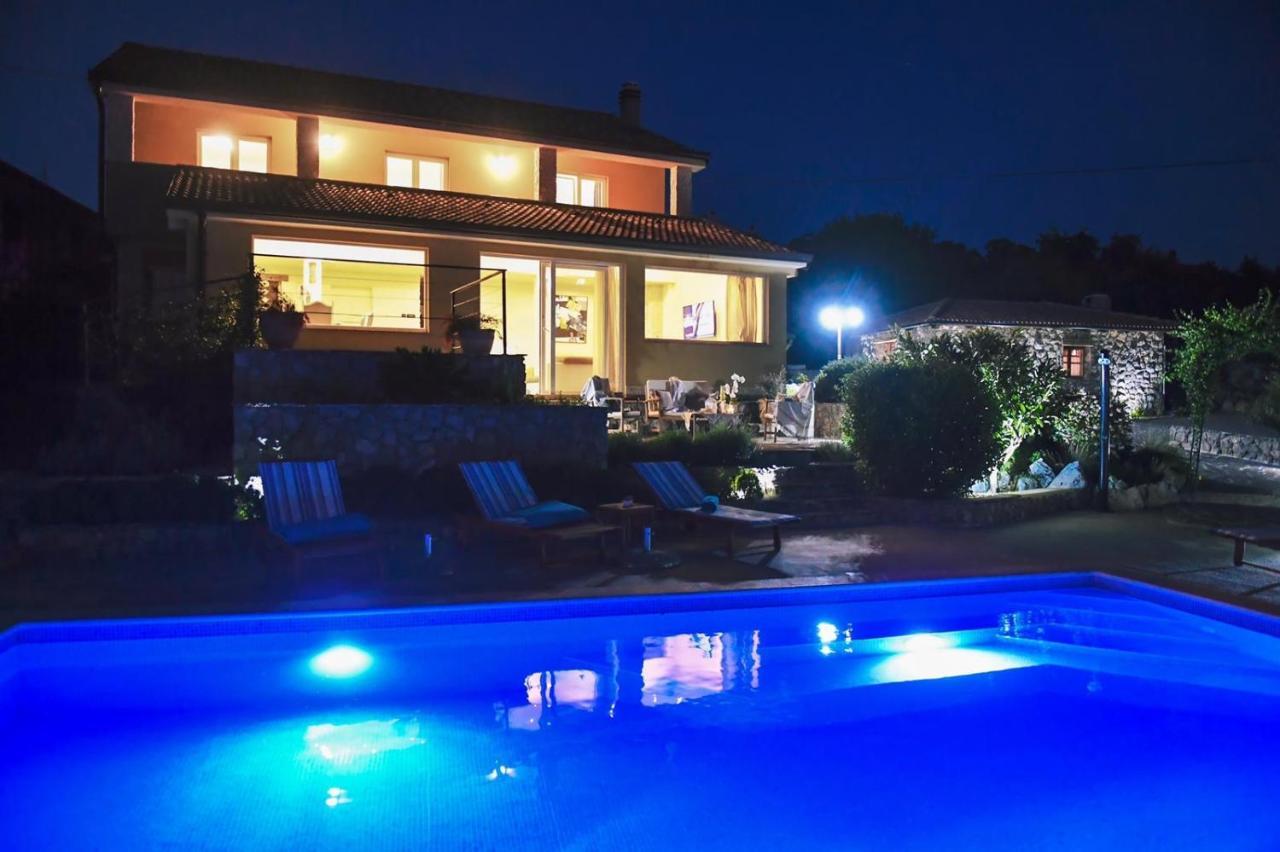 *****Pool House With Beautiful Seaview,Big Garden And Old Tavern***** Рієка Екстер'єр фото