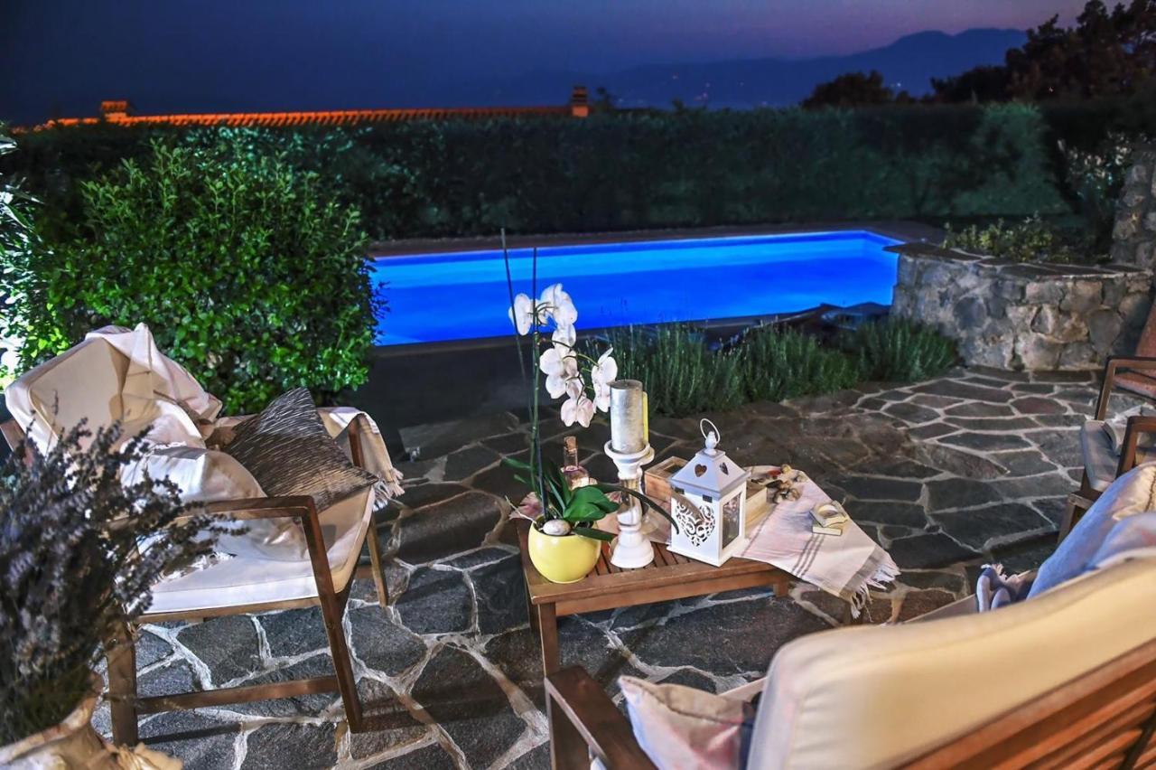 *****Pool House With Beautiful Seaview,Big Garden And Old Tavern***** Рієка Екстер'єр фото