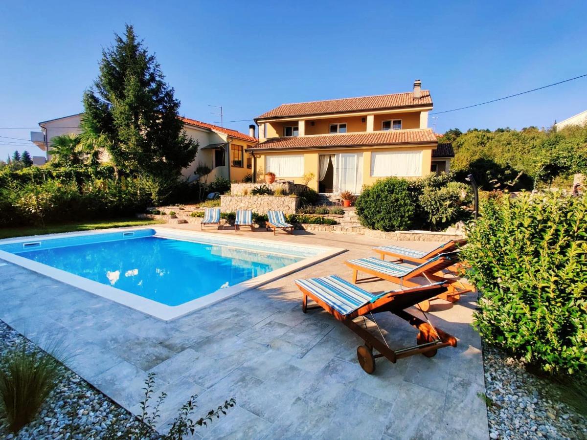 *****Pool House With Beautiful Seaview,Big Garden And Old Tavern***** Рієка Екстер'єр фото
