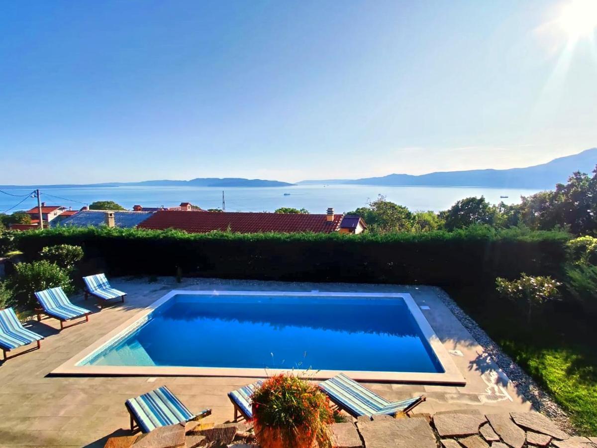 *****Pool House With Beautiful Seaview,Big Garden And Old Tavern***** Рієка Екстер'єр фото