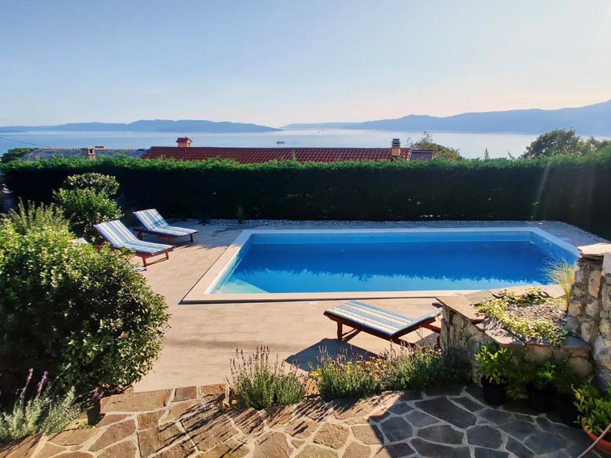 *****Pool House With Beautiful Seaview,Big Garden And Old Tavern***** Рієка Екстер'єр фото