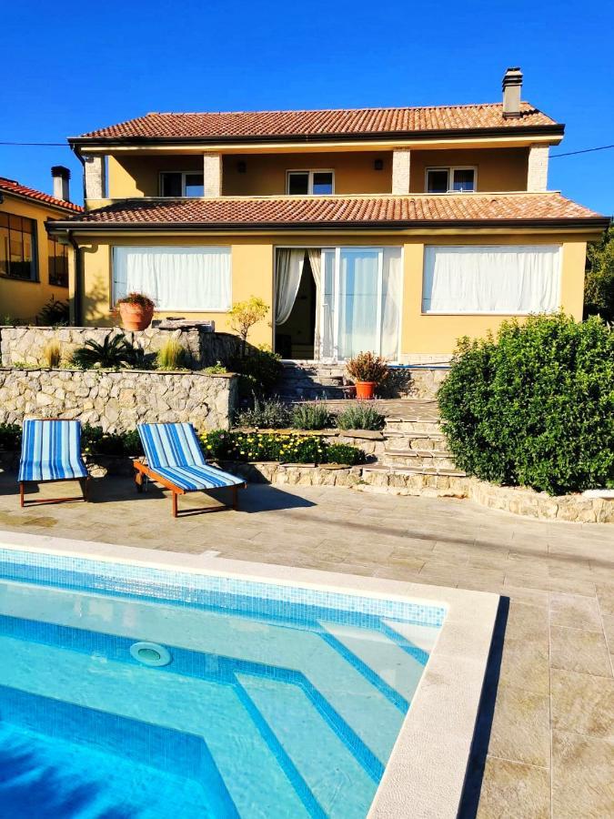 *****Pool House With Beautiful Seaview,Big Garden And Old Tavern***** Рієка Екстер'єр фото